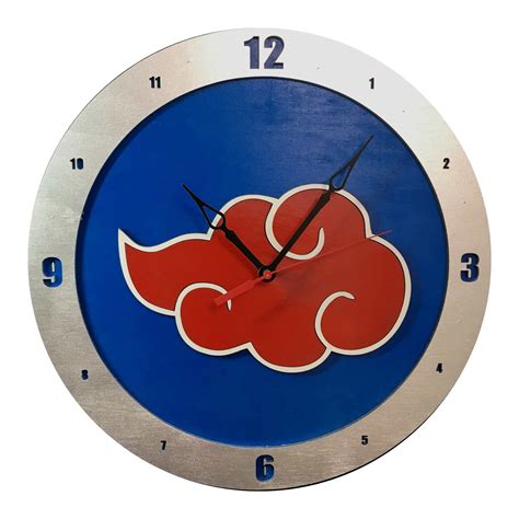 Akatsuki Build A Clock Fan Inspired From Naruto 14in Diameter