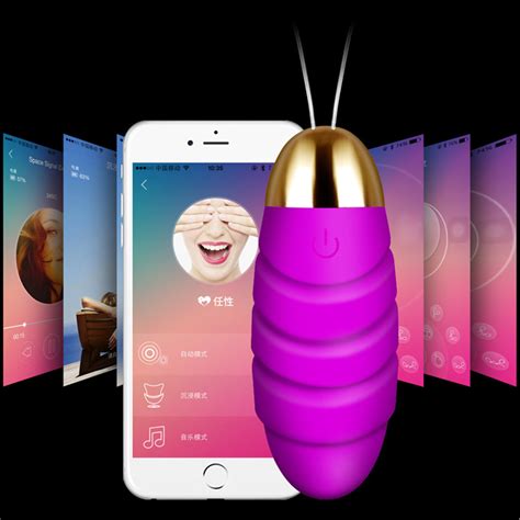 App Remote Control Eggs Vibrator Bluetooth Vibrator Sex Toy For Woman