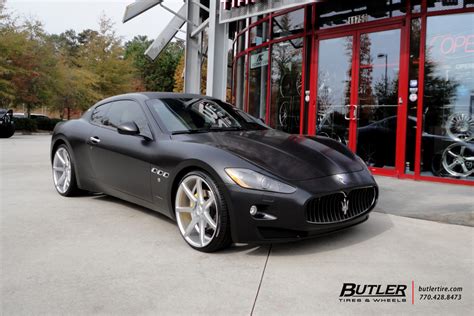 Maserati Granturismo With In Savini Bm Wheels Exclusively From Butler Tires And Wheels In