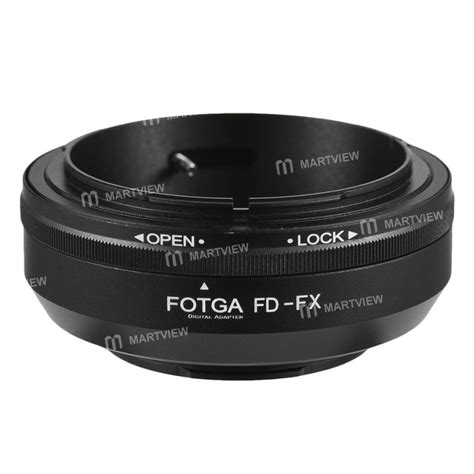 fotga fd fx lens mount adapter for canon fd lenses martview