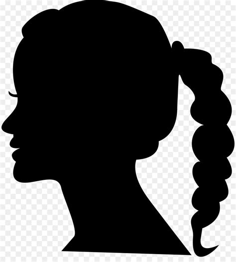 Human Head Female Clip Art Silhouette Png Download 860980 Free