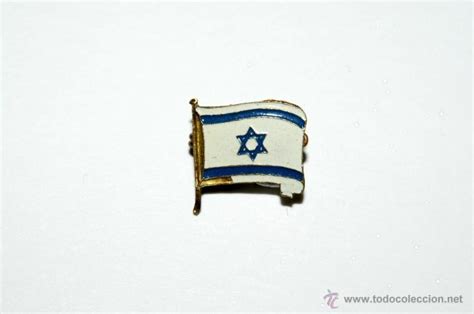 Pin Insignia De Aguja Imperdible Bandera Israel Comprar Pins Antiguos