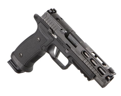 The Sig P320 Axg Pro—a Full Size Metal Frame Version Of The P320 Pistol