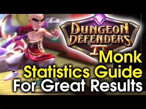 Dungeon defenders 2 mini guide. Dungeon Defenders 2 Monk stats guide for great results - attack or support - YouTube