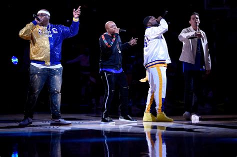 Photos Bay Area Rappers Perform Last Warriors Halftime Show At Oracle