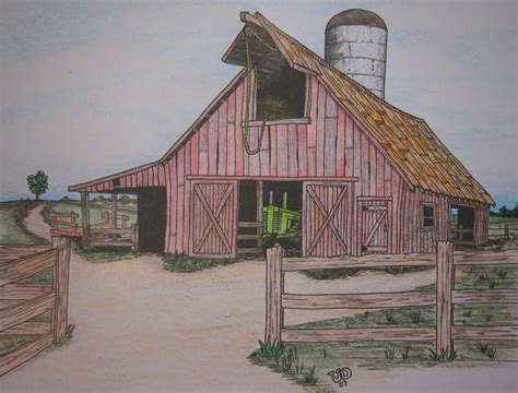 Old Barn In Color By Uncledave On Deviantart