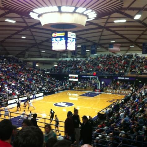 Chiles Center College Basketball Court In Portland
