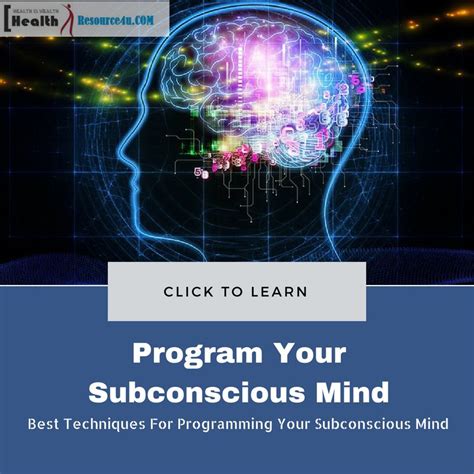 Best Techniques For Programming Your Subconscious Mind Subconscious