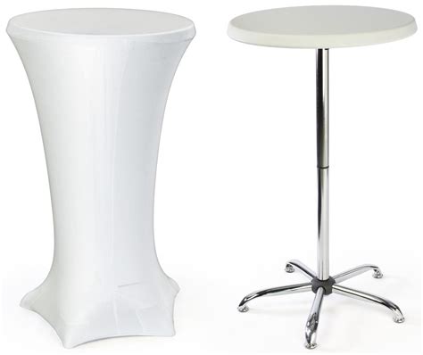 Cocktail Table 27 X 47 Table W White Fitted Stretch Tablecloth