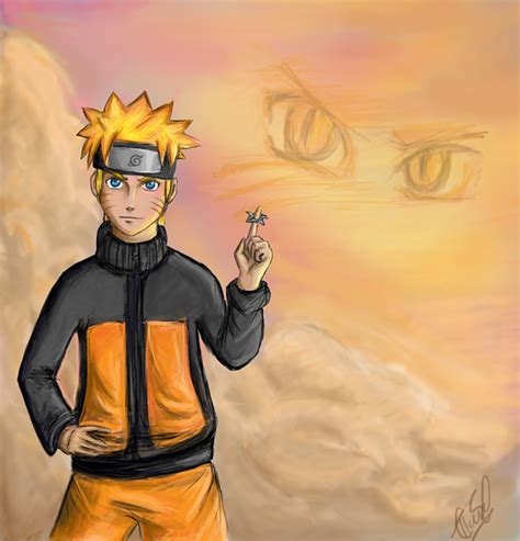 Naruto Sunset By Shadowpaintedwhite On Deviantart