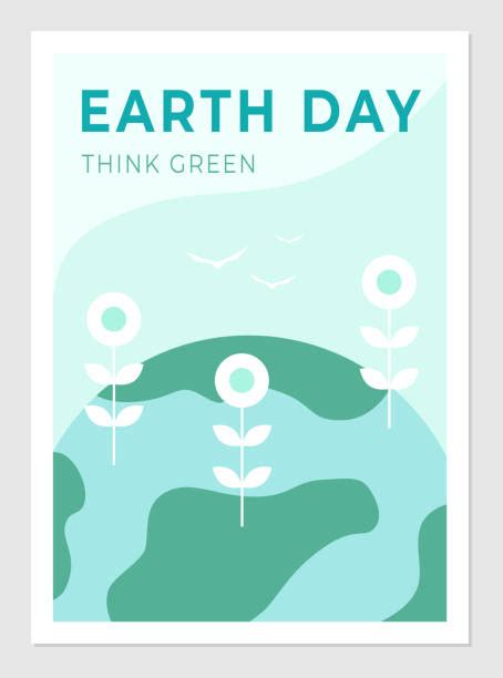 170 Save Our Earth Blue And Green Poster Template Stock Illustrations