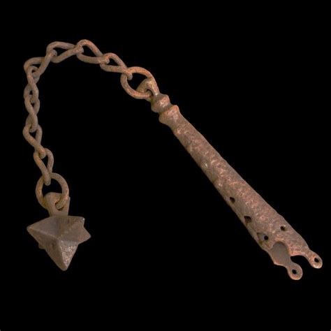 Medieval Iron Exquisite And Authentic Chain Mace Flail Catawiki