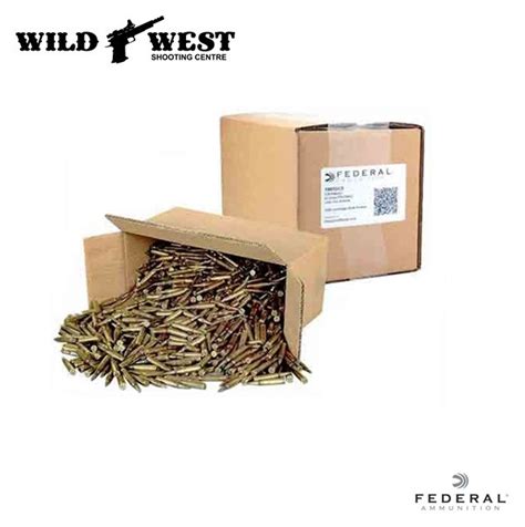 Federal 556 Nato 62gr Xm855 Green Tip Fmj 1000 Rounds Wild West