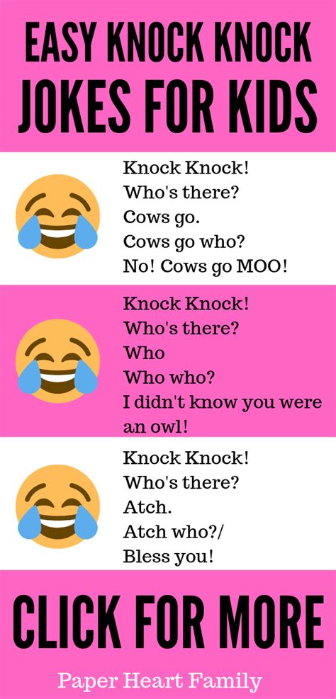 Knock Knock Hilarious Knock Knock Funny Jokes Best Knock Knock Jokes