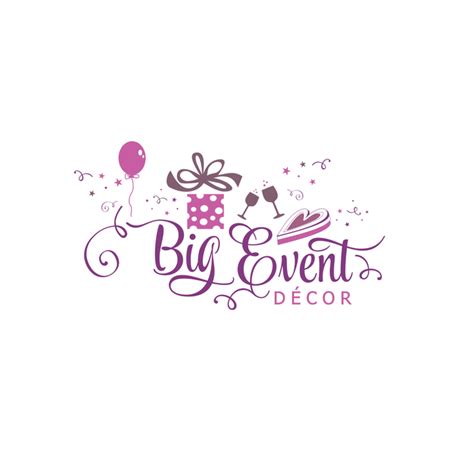 Create A Logo For Big Event Décor A Company That Makes Large T Bows