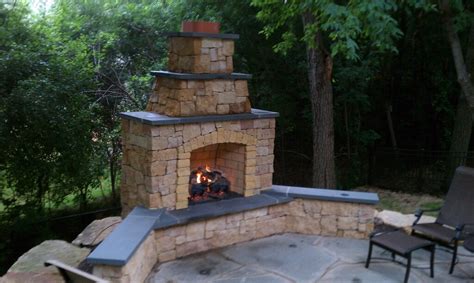 Excellent Outdoor Wood Burning Fireplace — Rickyhil