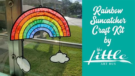 Rainbow Suncatcher Craft Kit Youtube
