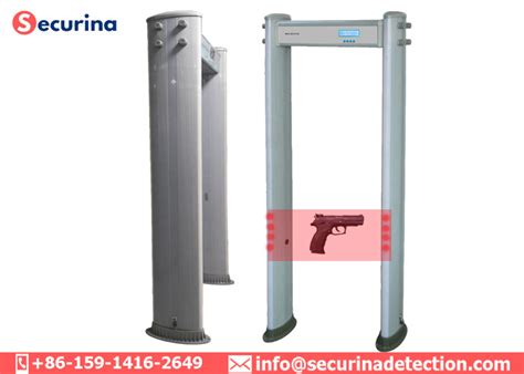 55kgs Security Walk Through Gate Security Gate Scanner Built In Self
