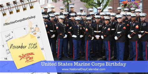 Todays Trivia National Day Calendar Marine Corps Birthday United