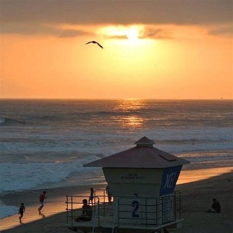 Huntington Beach Sunset Guaranteed Thanks For The Pic Haniaflannery
