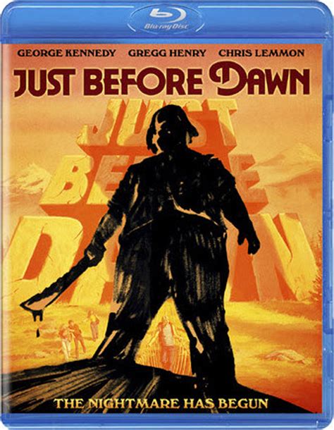 Just Before Dawn Blu Ray Review At Why So Blu