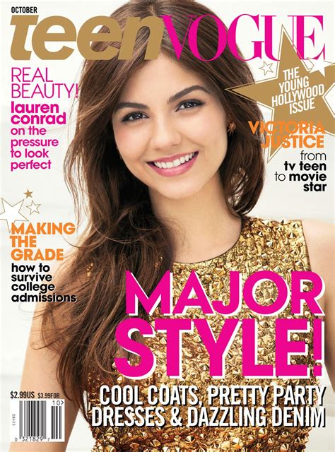 Teen Vogue October Issue Stylestorey