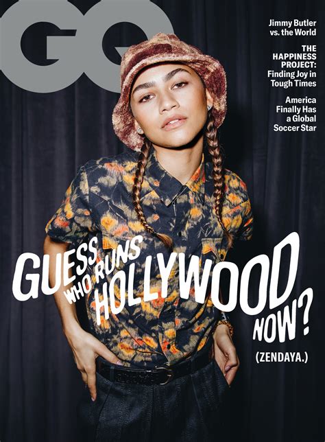Zendaya Covers Gq Magazine Talks Malcolm And Marie And More