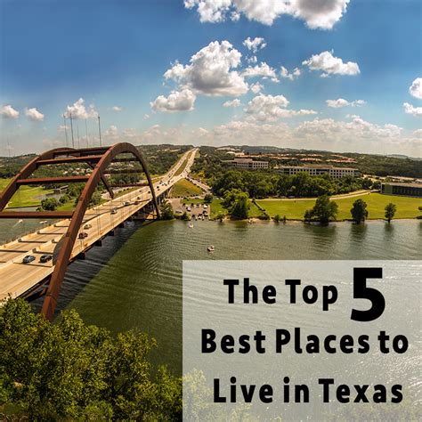 The Top 5 Best Places to Live in Texas | Best places to live, Places, Best