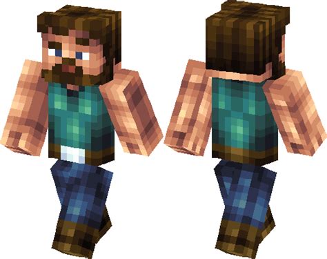 Strong Steve Minecraft Skin Minecraft Hub