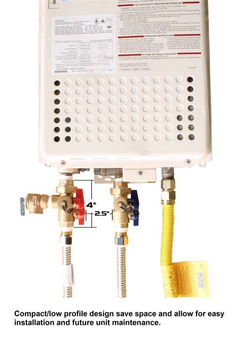 Gas Tankless Water Heater Installation Complete Kit Tkls Ck Ebay