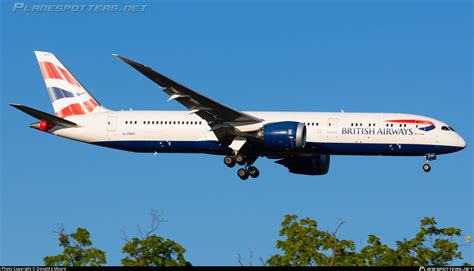 G Zbke British Airways Boeing 787 9 Dreamliner Photo By Donald E Moore