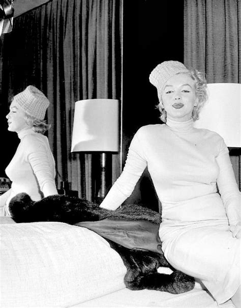 Alwaysmarilynmonroe ““marilyn In January 1957 ” ” Marilyn Monroe Fashion Marylin Monroe