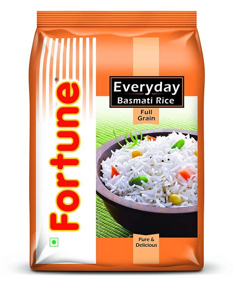 Fortune hamesha basmati rice, 5 kg. Fortune Everyday Basmati Rice, 1kg - Super Malda Ka Super ...