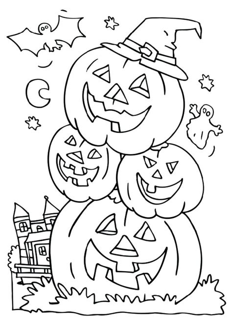 Halloween Coloring Pages For Toddlers Free Printable – Azspring