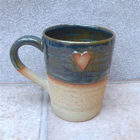 Cuddle Mug Coffee Tea Cup Handthrown Stoneware Pottery Etsy Uk