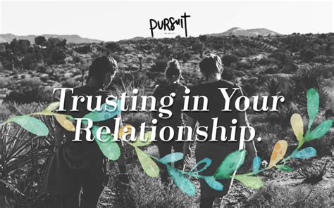 Trusting In Your Relationship Pursuit Nyc