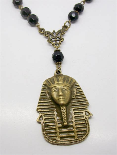 Tutankhamun Necklace Magick Egypt Egyptian Jewelry Etsy Egyptian