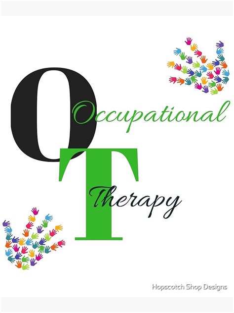 Occupational Therapy Ot Pediatric Therapist Poster For Sale By Dfitts