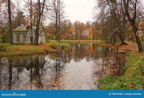 Sad Autumn Landscape Stock Photo Image Of Melancholy 78816030