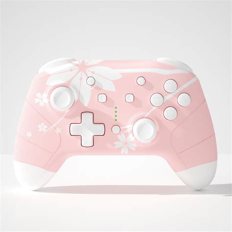 Mytrix Sakura Cherry Pink Wireless Switch Pro Controller For Nintendo