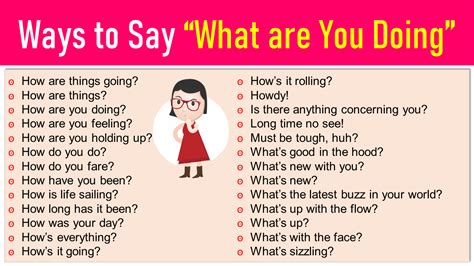 Different Ways To Say How Are You