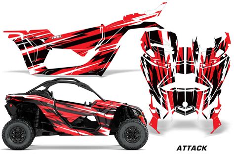 Can Am Maverick Graphics X3 X Ds X Rs Utv Side X Side Graphics Decal