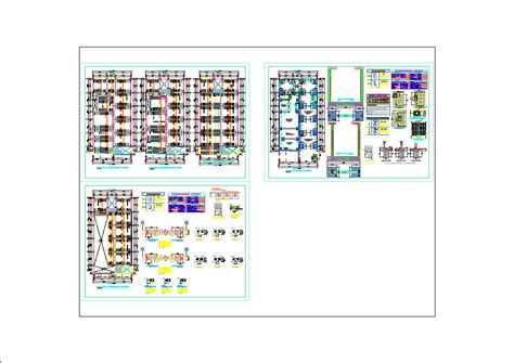 Planos Estructurales Condominio En Autocad Cad Kb Bibliocad My Xxx