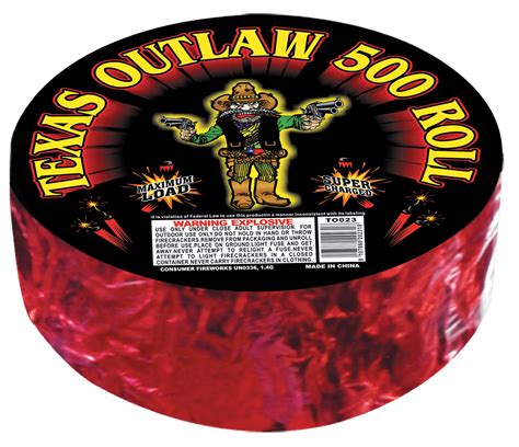 Texas Outlaw 500 Roll Best Fireworks And Deals Joplin Mo Big Charlie S