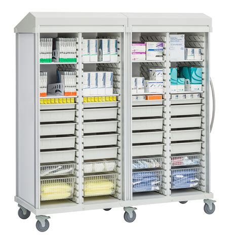 Roam 4 General Storage Cart Medical Supply Carts Hospital Carts