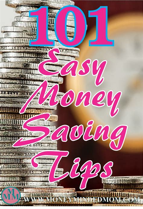 101 Easy Money Saving Tips | Money saving tips, Saving ...