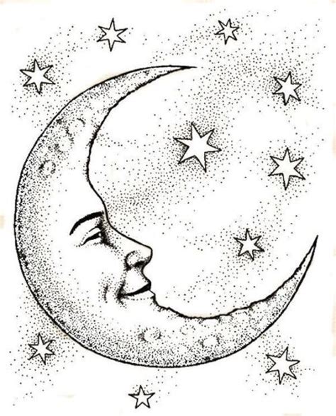 Crescent Moon Drawing Tumblr At Explore Collection