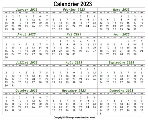 Calendrier 2023 Avec Semaines Belgique The Imprimer Calendrier