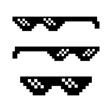 Thug Life Glasses Vector Art Icons And Graphics For Free Download