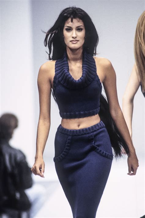 Yasmeen Ghauri Gaetano Navarra Spring Summer 1993 Couture Fashion